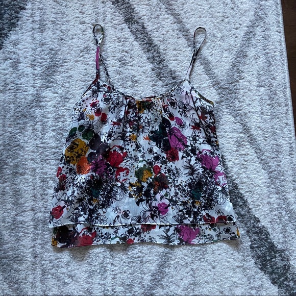 Talula / Aritzia Floral Tank - Picture 2 of 4